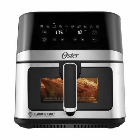 Freidora de Aire Digital Oster con Ventana 7.5 Litros