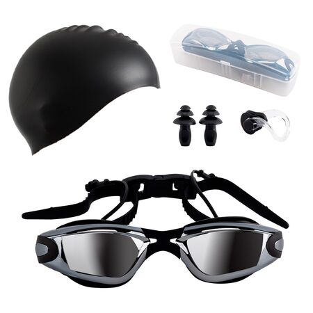 Kit de Natación Gadnic AMK-918 Antiparras Gorra Tapones