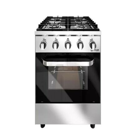 COCINA MORELLI ACERO EX 550 16090 4 HORNALLAS