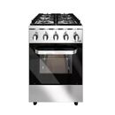 COCINA MORELLI ACERO EX 550 16090 4 HORNALLAS - Miniatura 3