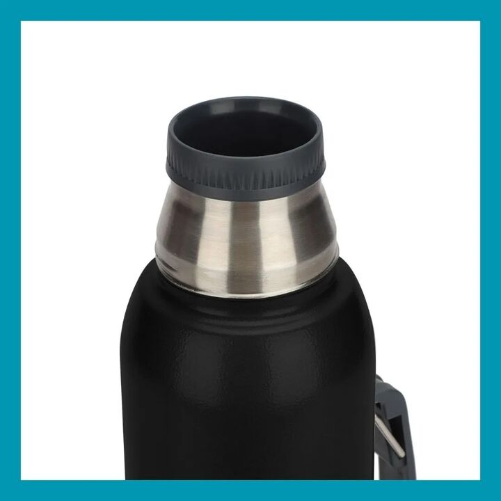 Termo Kushiro 1200ml Manija Pico Cebador Doble Capa - Vista 5