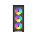 Gabinete Arkham Cancri 4 Fan ARGB ATX - Miniatura 2