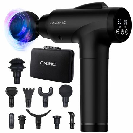 Pistola Masajeadora Muscular Gadnic Inalámbrica