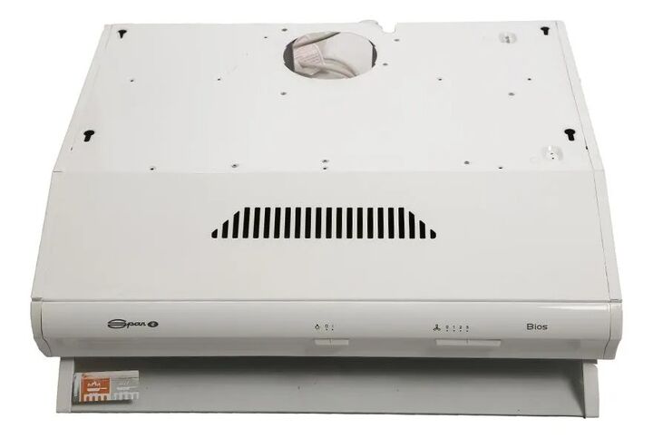 Extractor purificador de cocina Spar Bios 3766-B00 600mm x 150mm x 525mm blanco - Vista 2