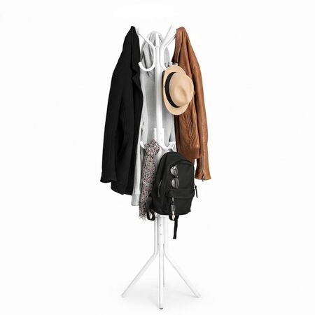 Perchero Negro Gadnic para 12 Prendas