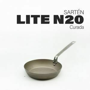 Set Sartenes de hierro Kankay N25 + N20 Lite Curadas - Vista 2