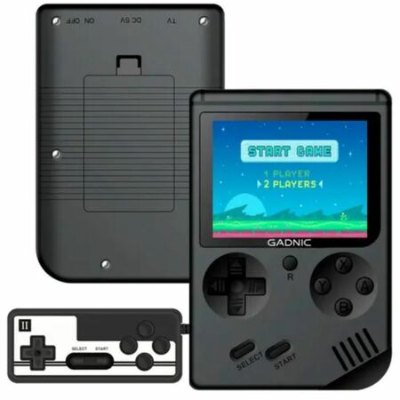 Consola de Juegos Gadnic GM1 Retro 8 Bit 500 Juegos Remoto