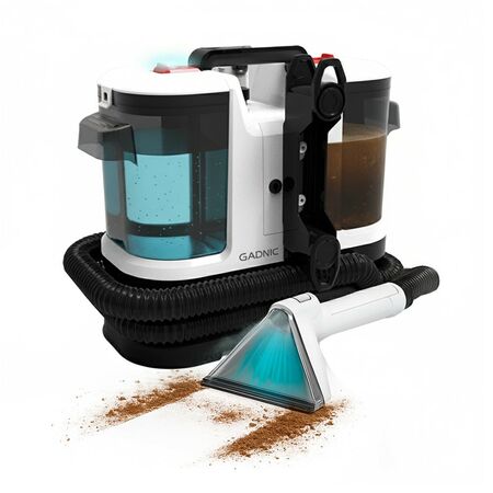Aspiradora Limpia Tapizado Gadnic 700W con Accesorios Intercambiables