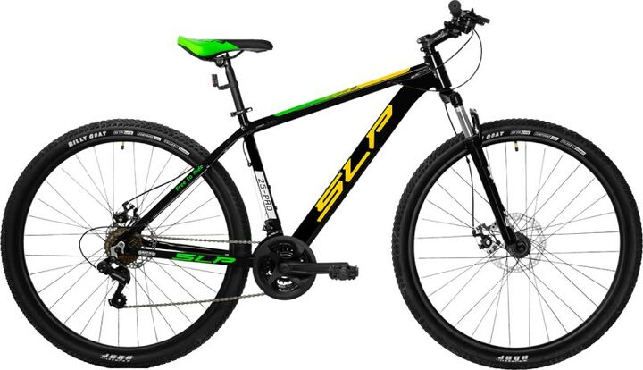 Bicicleta Mountain Bike Slp 25 Pro R29 T18 Negro-Verde - Vista principal