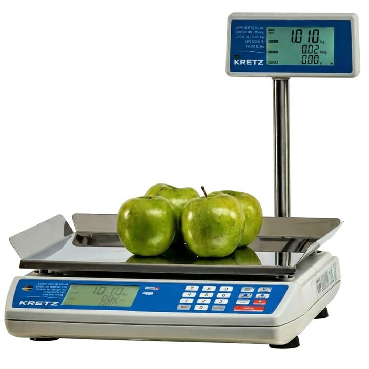 Balanza Digital Kretz Novel Eco 2 30 Kg Lcd - Vista 1