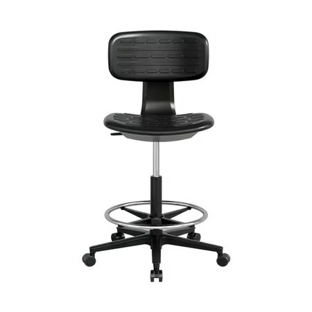 Silla Cajera Regulable Neumat Sin Apoya Brazos Negra