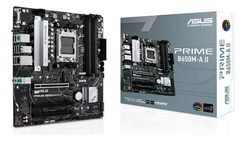 Motherboard Asus Prime B650m-a Ii Socket Am5 Micro-atx Amd - Vista 6