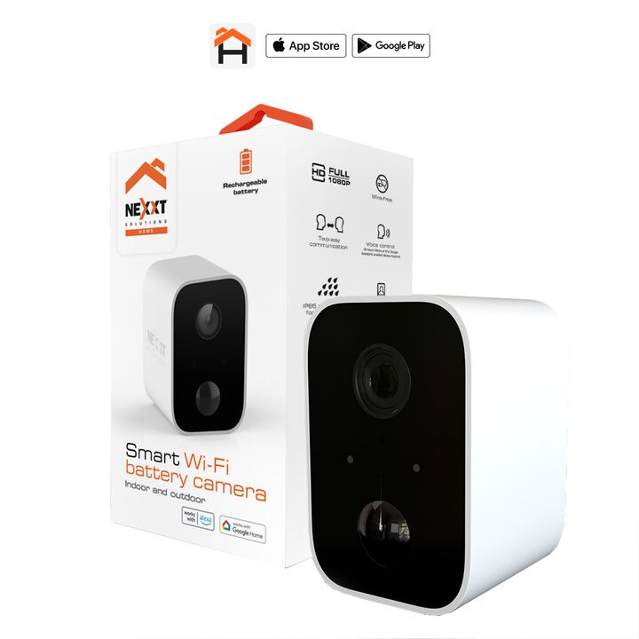 Camara IP Nexxt NHC O640 Interior Exterior Bateria Wifi Sin Cargador - Vista principal