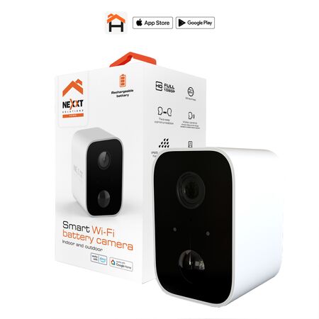 Camara IP Nexxt NHC O640 Interior Exterior Bateria Wifi Sin Cargador 