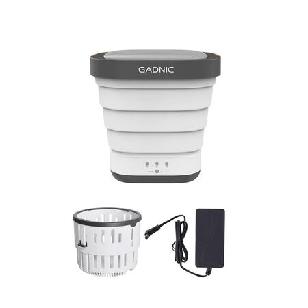 Mini Lavadora Gadnic 2 En 1 Plegable Portátil