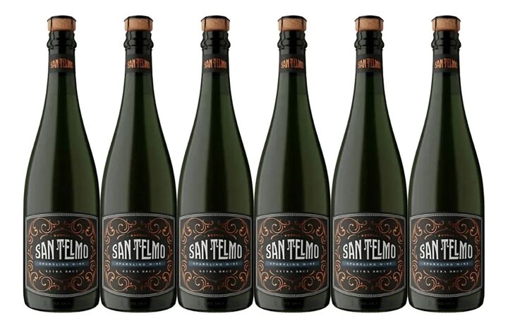 Espumante San Telmo Extra Brut 750 cc - Pack x 6 - Vista 2