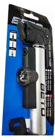 INFLADOR PARA BICICLETA BETO CLD- 035g CON MANOMETRO