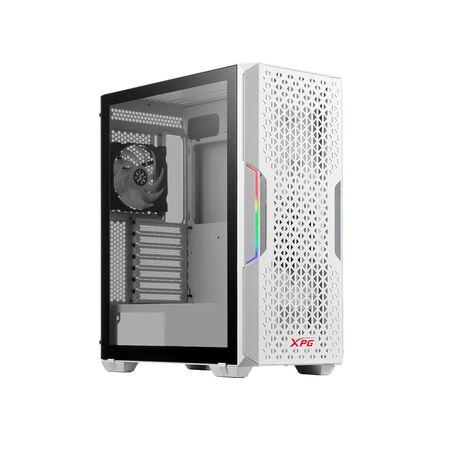 Gabinete Adata XPG Starker Air Blanco Fan ARGB X1 fan X1