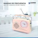 Radio Porttil Suono Bluetooth Vintage Retro Parlante Usb Aux Recargable - Miniatura 17