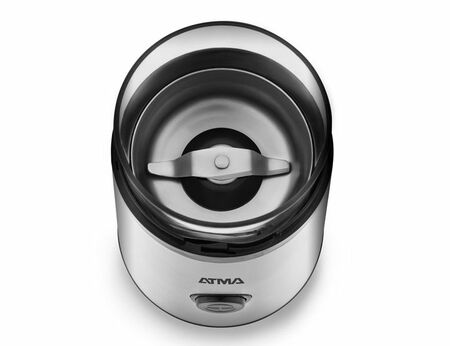 Molinillo Electrico de Cafe Atma MC8141P  Acero Inoxidable 60g 150W