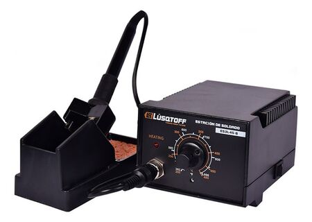 Estación De Soldado Lüsqtoff Es3l45-8 Con Porta Cautín