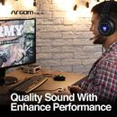 Auriculares Gamer Argomtech Combat Hs46 Arg-hs-2846bk Cable - Miniatura 8