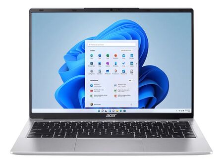 Notebook Acer Aspire Lite Intel Core I3 8gb Ram 256gb Win11 Plateado