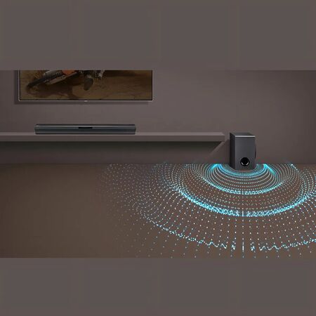 Barra de Sonido LG SQC1 - Potencia 160 W  - 2.1 Subwoofer Bluetooth Incorporado