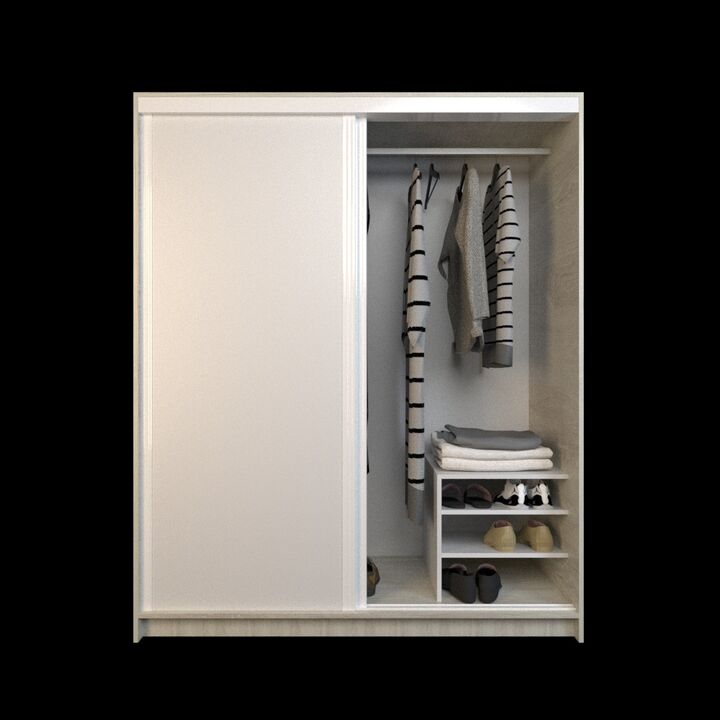 Placard Corredizo 1,50 2 Cajones Nevado Everest Tables - Vista principal