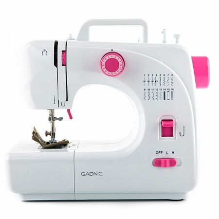 Máquina de Coser Gadnic 508A 16 Puntadas Recta Zig Zag con Pedal