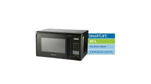 MICROONDAS SMARTLIFE MWO20MDB 20L DIGITAL 700W NEGRO - 4609366