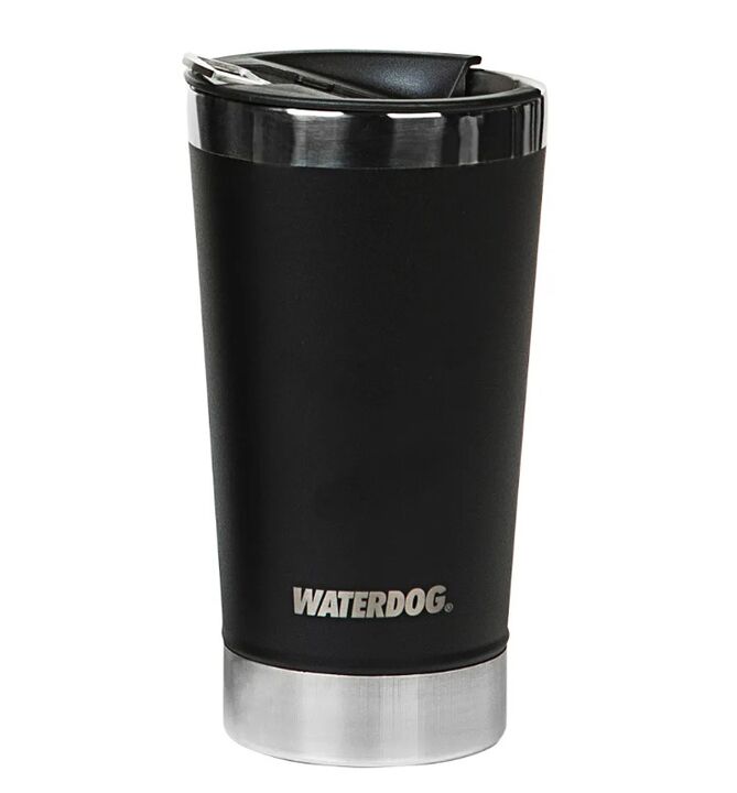 Vaso Termico Cervecero Negro Waterdog BEER500BK - Vista principal
