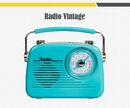 Radio Porttil Suono Bluetooth Vintage Retro Parlante Usb Aux Recargable - Miniatura 3