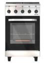 COCINA SAHO KUMA 510 - VISOR, 51CM, 4 HORNALLAS, INOX (18098-1) - Miniatura 2