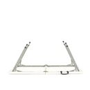 Mesa Picnic Garden Plegable Blanco 120cm x 60cm - Miniatura 3