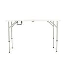 Mesa Picnic Garden Plegable Blanco 120cm x 60cm - Miniatura 1