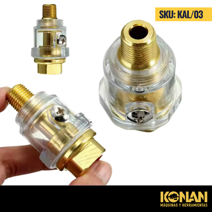 Konan Mini Lubricador Y Filtro Aire Trampa Agua P/compr. - Vista 8