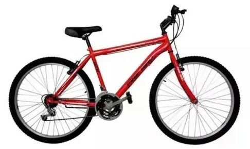 Bicicleta Firebird mtb 18 velocidades rodado 24 color rojo - Vista principal