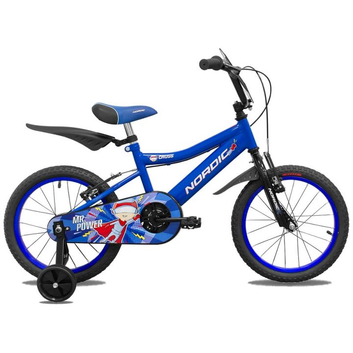 Bicicleta Varon Cross Nordic 17755 R16 Azul - Vista 1