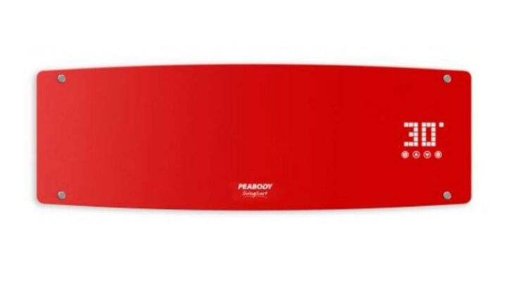 SPLIT CALOVENTOR PEABODY PE-CV20R - ROJO, 2000W, C/CONTROL REMOTO, SISTEMA PARA MONTAR EN LA PARED - Vista 1