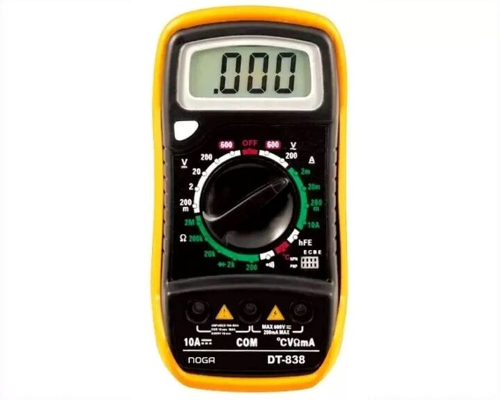 Tester Digital Con Temperatura Noga DT-838 - Vista principal