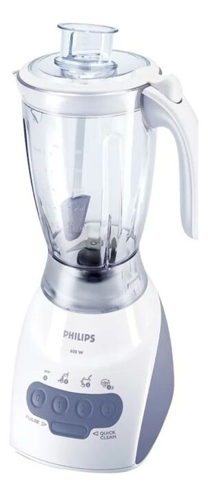 Licuadora Philips Hr2030/10 600w 2l 3 Velocidades Turbo Color Blanco - Vista 4