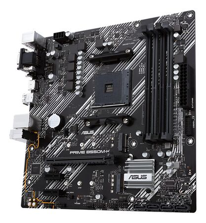 Motherboard Asus Prime B550m-k Amd Am4 Ddr4 Pcie 4.0