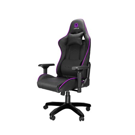 Silla Gamer Primus Thronos 200S Negra con Purpura