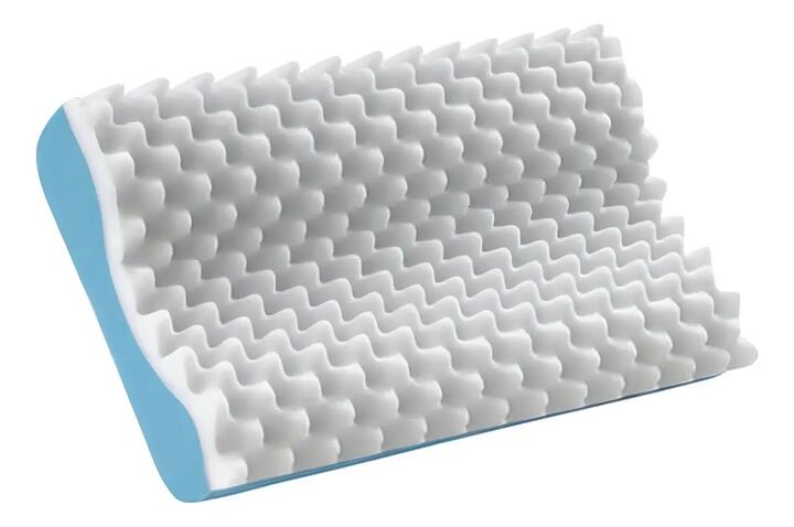 Almohada Cervical Piero de Espuma Perfilada Hipoalergénica y Lavable 65X35 - Vista 3