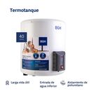 Termotanque electrico BGH BTE-040EC15MD blanco 40L 220V - Miniatura 2