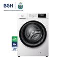 Lavasecarropas BGH BWDN10W25AR Inverter 10kg6kg 1400RPM Blanco - Miniatura 2