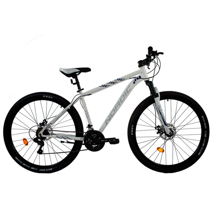 Bicicleta Mountain Bike Nordic X 1.0 R29 T18 Blanco - Vista principal