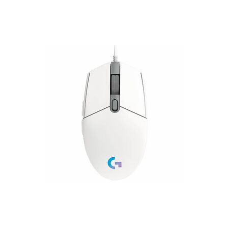 Mouse Logitech G203 Lightsync Gamer Blanco