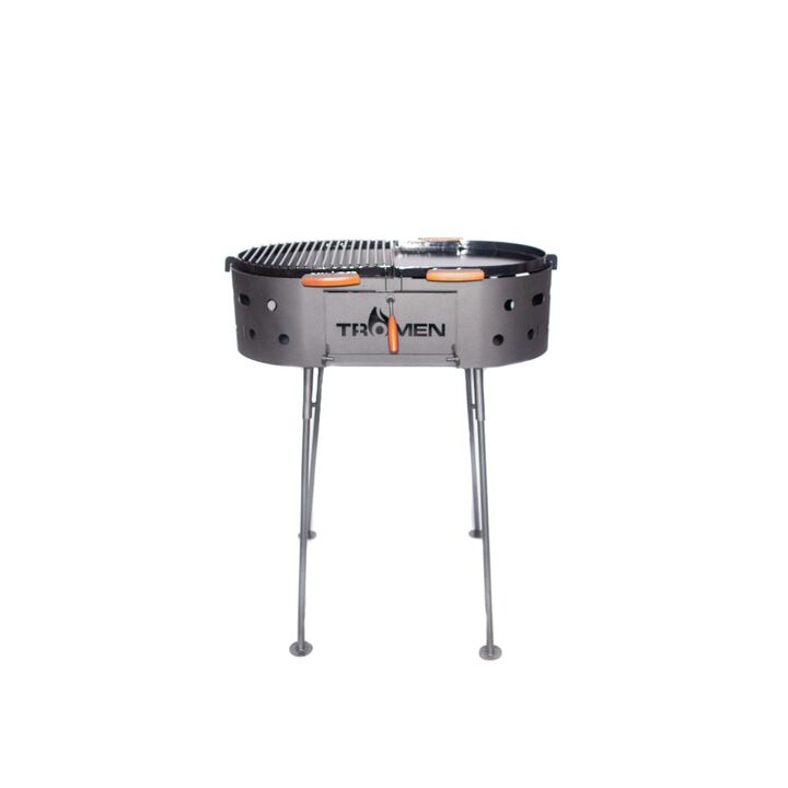 Parrilla Fogonero Duomo Oval Tromen - Vista principal